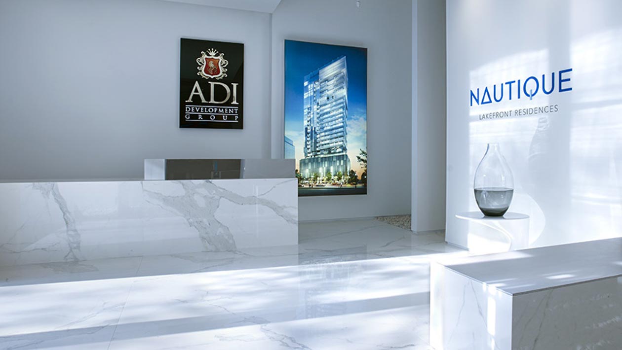 Nautique Condo Sales Center Interior