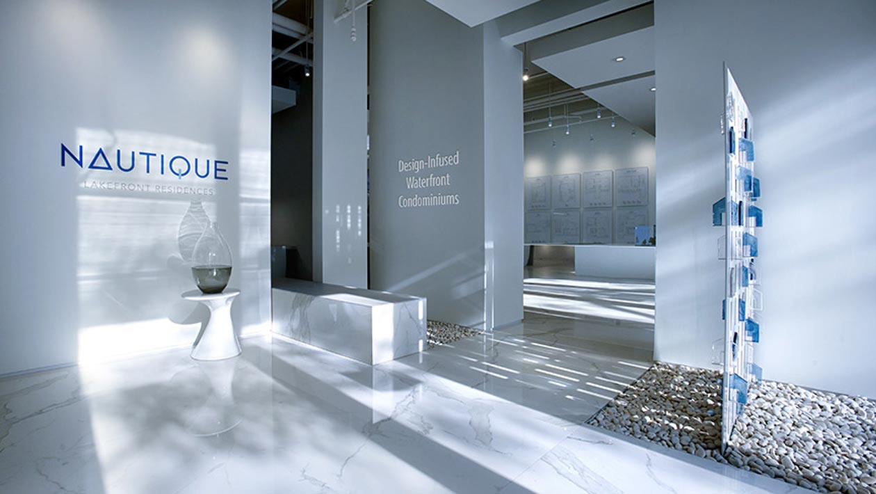 Nautique Condo Sales Center Interior