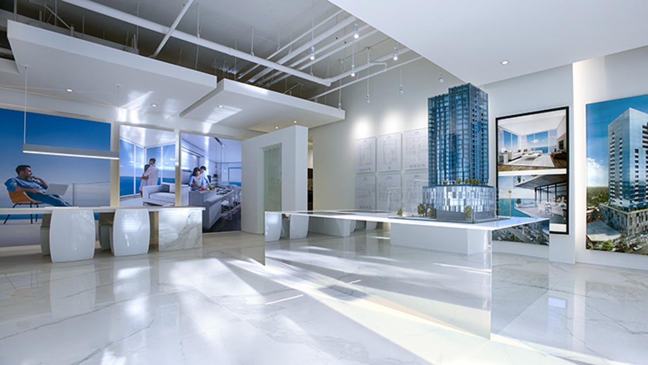Nautique Condo Sales Center Interior