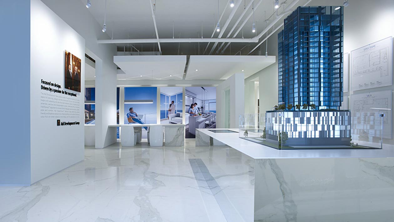 Nautique Condo Sales Center Interior